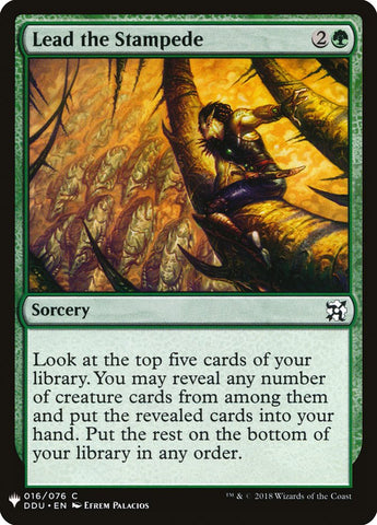 Lead the Stampede [Mystery Booster] - The Mythic Store | 24h Order Processing