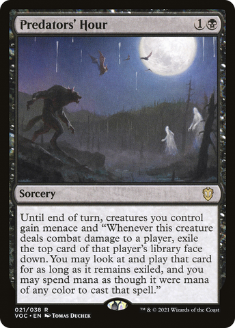 Predators' Hour [Innistrad: Crimson Vow Commander] - The Mythic Store | 24h Order Processing