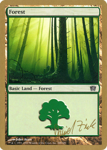 Forest (dz348) (Daniel Zink) [World Championship Decks 2003] - The Mythic Store | 24h Order Processing
