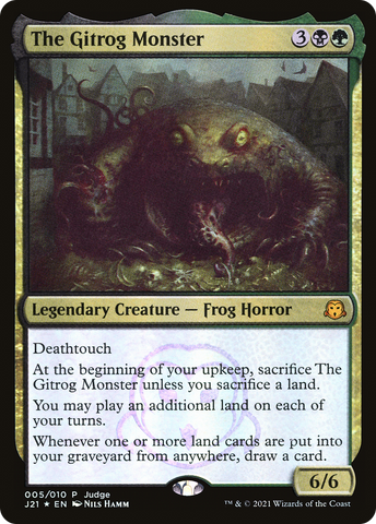 The Gitrog Monster [Judge Gift Cards 2021] - The Mythic Store | 24h Order Processing