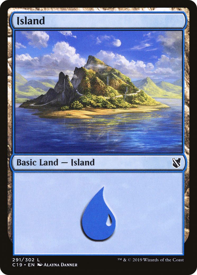 Island (291) [Commander 2019] - The Mythic Store | 24h Order Processing