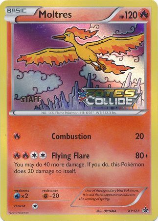 Moltres (XY127) (Staff) [XY: Black Star Promos] - The Mythic Store | 24h Order Processing