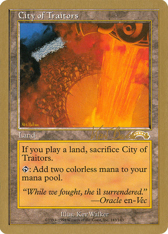 City of Traitors (Kai Budde) [World Championship Decks 1999] - The Mythic Store | 24h Order Processing