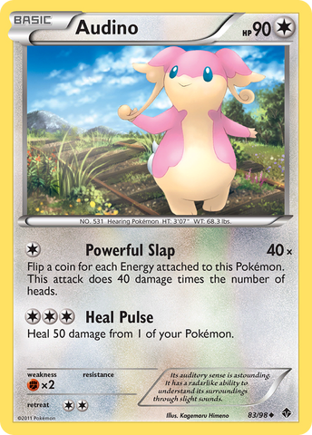 Audino (83/98) [Black & White: Emerging Powers] - The Mythic Store | 24h Order Processing
