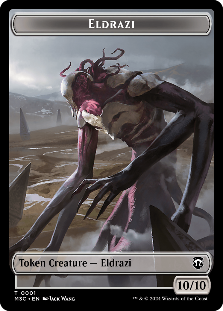 Spirit (Ripple Foil) // Eldrazi Double-Sided Token [Modern Horizons 3 Commander Tokens] - The Mythic Store | 24h Order Processing