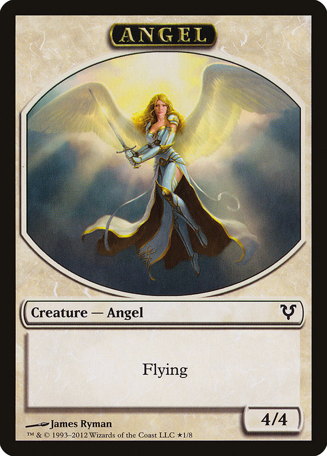 Angel // Demon Double-Sided Token (Oversized) [Open the Helvault] - The Mythic Store | 24h Order Processing