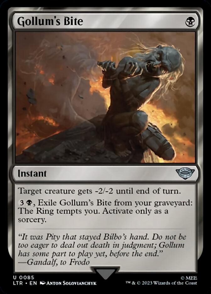 Gollum's Bite [The Lord of the Rings: Tales of Middle-Earth] - The Mythic Store | 24h Order Processing