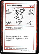 Mana Abundance [Mystery Booster Playtest Cards] - The Mythic Store | 24h Order Processing