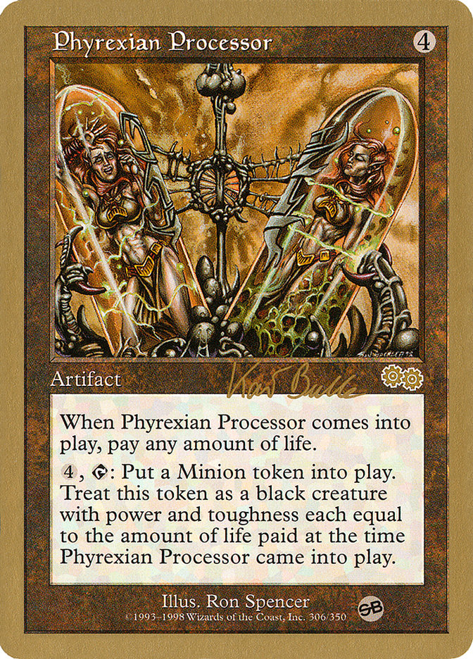 Phyrexian Processor (Kai Budde) (SB) [World Championship Decks 1999] - The Mythic Store | 24h Order Processing