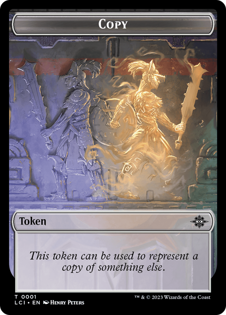 Copy // Skeleton Pirate Double-Sided Token [The Lost Caverns of Ixalan Commander Tokens] - The Mythic Store | 24h Order Processing