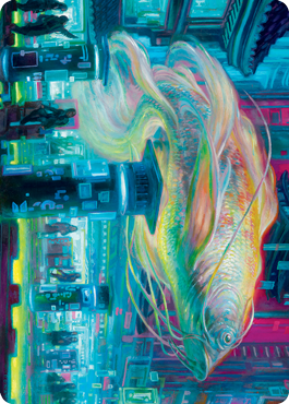 Skyswimmer Koi Art Card [Kamigawa: Neon Dynasty Art Series] - The Mythic Store | 24h Order Processing