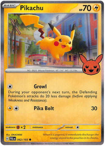 Pikachu (062/193) [Trick or Trade 2023] - The Mythic Store | 24h Order Processing