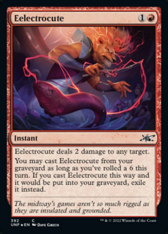 Eelectrocute (Galaxy Foil) [Unfinity] - The Mythic Store | 24h Order Processing