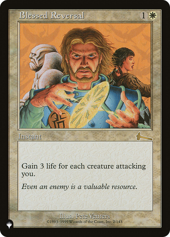 Blessed Reversal [The List] - The Mythic Store | 24h Order Processing