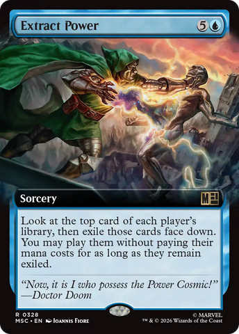 Extract Power (Extended Art) [Marvel Super Heroes Commander] - The Mythic Store | 24h Order Processing