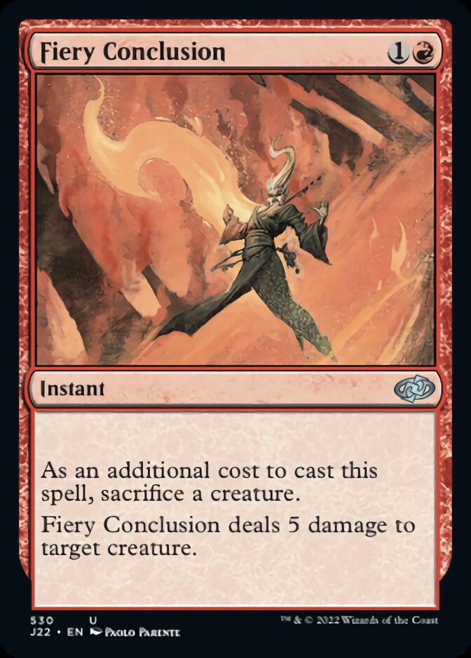 Fiery Conclusion [Jumpstart 2022] - The Mythic Store | 24h Order Processing