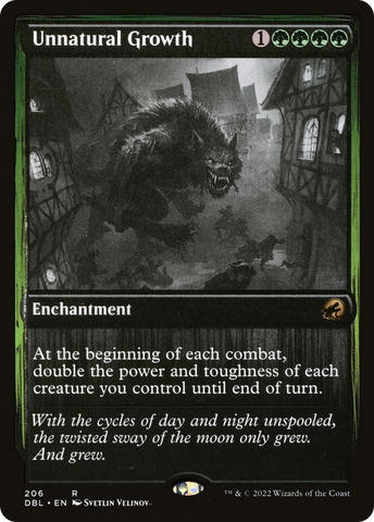 Unnatural Growth [Innistrad: Double Feature] - The Mythic Store | 24h Order Processing