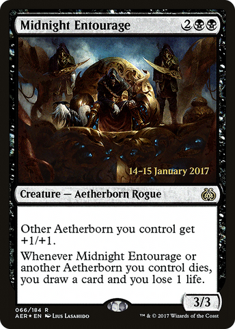 Midnight Entourage [Aether Revolt Prerelease Promos] - The Mythic Store | 24h Order Processing