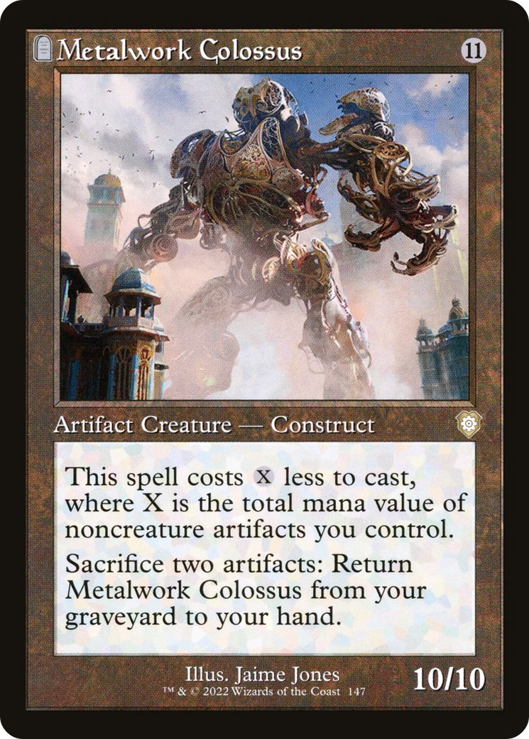 Metalwork Colossus (Retro) [The Brothers' War Commander] - The Mythic Store | 24h Order Processing