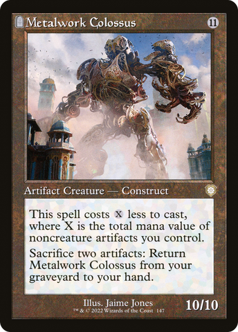 Metalwork Colossus (Retro) [The Brothers' War Commander] - The Mythic Store | 24h Order Processing