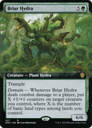 Briar Hydra (Extended Art) [Dominaria United] - The Mythic Store | 24h Order Processing