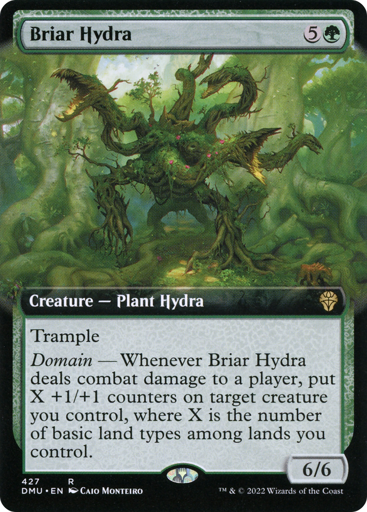 Briar Hydra (Extended Art) [Dominaria United] - The Mythic Store | 24h Order Processing