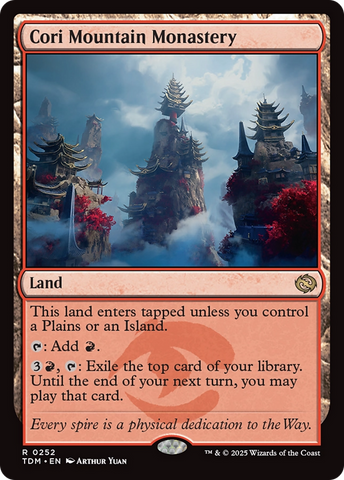 Cori Mountain Monastery [Tarkir: Dragonstorm] - The Mythic Store | 24h Order Processing
