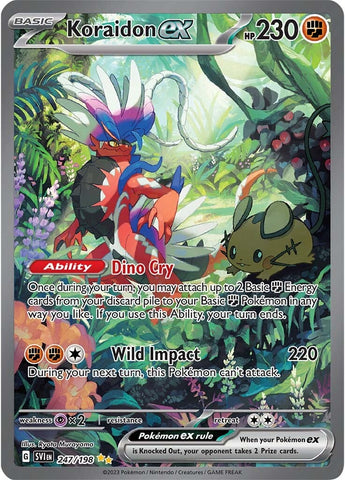 Koraidon ex (247/198) [Scarlet & Violet: Base Set] - The Mythic Store | 24h Order Processing