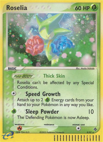 Roselia (9/97) [EX: Dragon] - The Mythic Store | 24h Order Processing