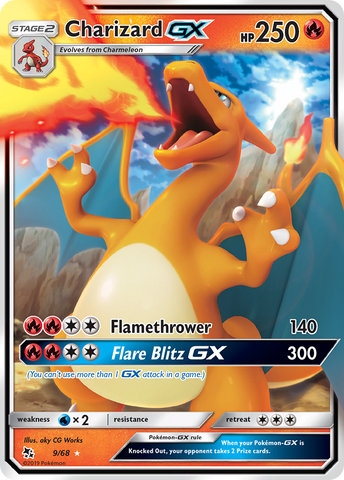 Charizard GX (9/68) [Sun & Moon: Hidden Fates] - The Mythic Store | 24h Order Processing