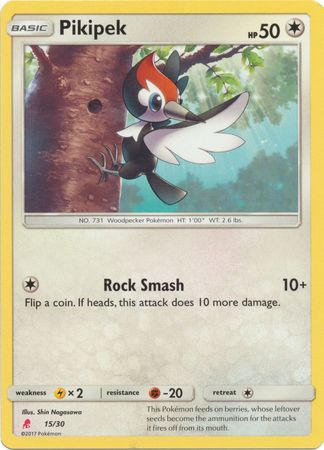 Pikipek (15/30) [Sun & Moon: Trainer Kit - Lycanroc] - The Mythic Store | 24h Order Processing