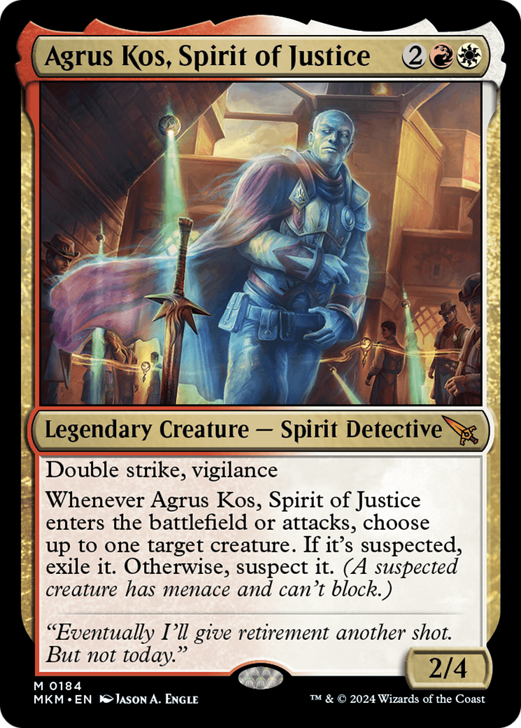 Agrus Kos, Spirit of Justice [Murders at Karlov Manor] - The Mythic Store | 24h Order Processing