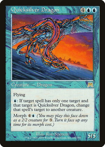 Quicksilver Dragon [Onslaught] - The Mythic Store | 24h Order Processing