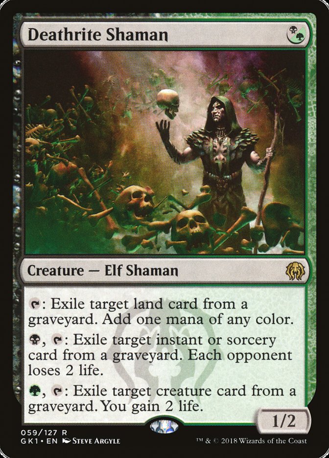 Deathrite Shaman [Guilds of Ravnica Guild Kit] - The Mythic Store | 24h Order Processing