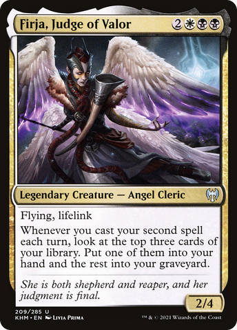 Firja, Judge of Valor [Kaldheim] - The Mythic Store | 24h Order Processing
