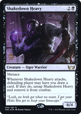 Shakedown Heavy [Streets of New Capenna Prerelease Promos] - The Mythic Store | 24h Order Processing
