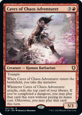 Caves of Chaos Adventurer [Commander Legends: Battle for Baldur's Gate] - The Mythic Store | 24h Order Processing