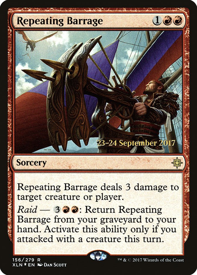 Repeating Barrage [Ixalan Prerelease Promos] - The Mythic Store | 24h Order Processing