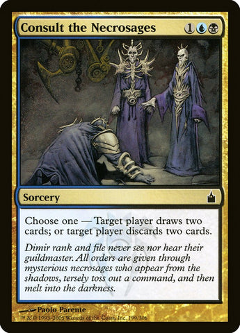 Consult the Necrosages [Ravnica: City of Guilds] - The Mythic Store | 24h Order Processing
