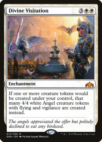 Divine Visitation (Promo Pack) [Guilds of Ravnica Promos] - The Mythic Store | 24h Order Processing
