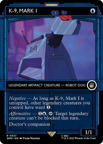 K-9, Mark I (Showcase) [Doctor Who] - The Mythic Store | 24h Order Processing