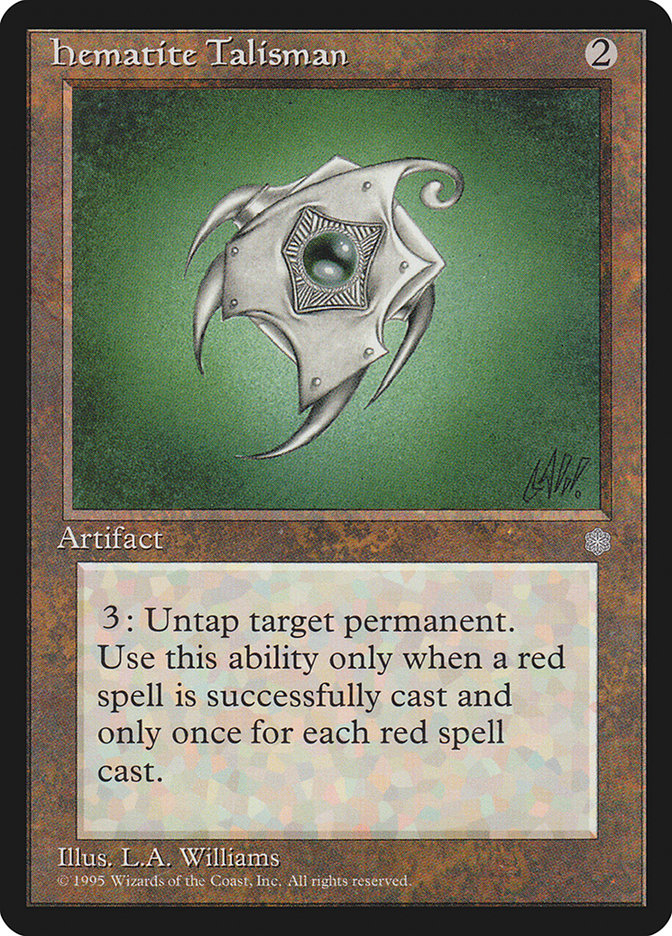 Hematite Talisman [Ice Age] - The Mythic Store | 24h Order Processing