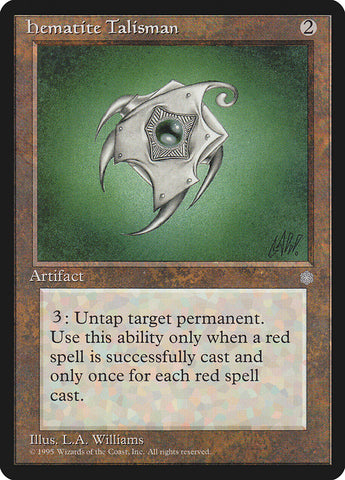 Hematite Talisman [Ice Age] - The Mythic Store | 24h Order Processing