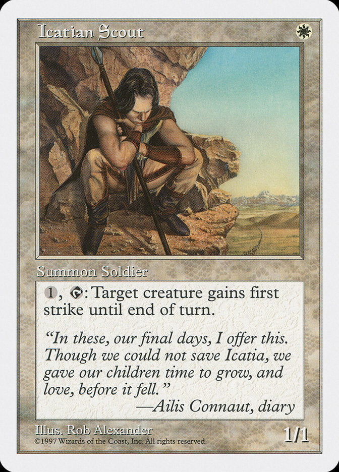 Icatian Scout [Fifth Edition] - The Mythic Store | 24h Order Processing