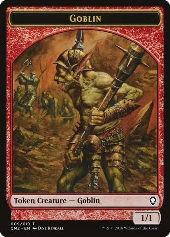 Goblin Token [Commander Anthology Volume II Tokens] - The Mythic Store | 24h Order Processing