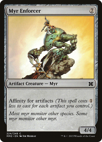 Myr Enforcer [Modern Masters 2015] - The Mythic Store | 24h Order Processing