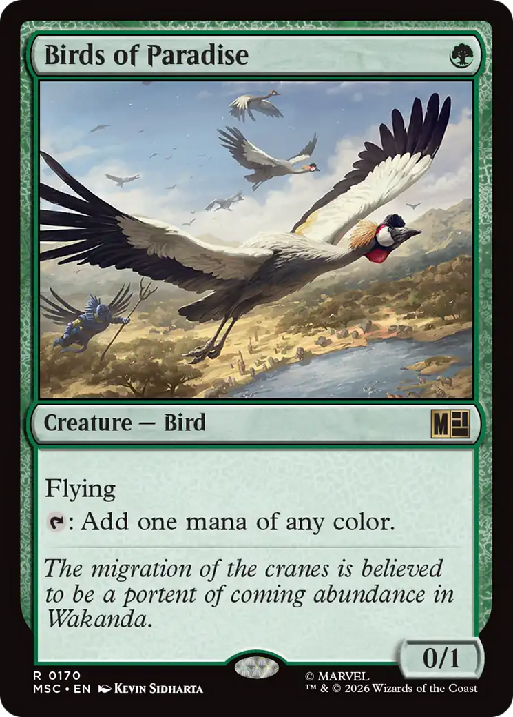 Birds of Paradise [Marvel Super Heroes Commander] - The Mythic Store | 24h Order Processing
