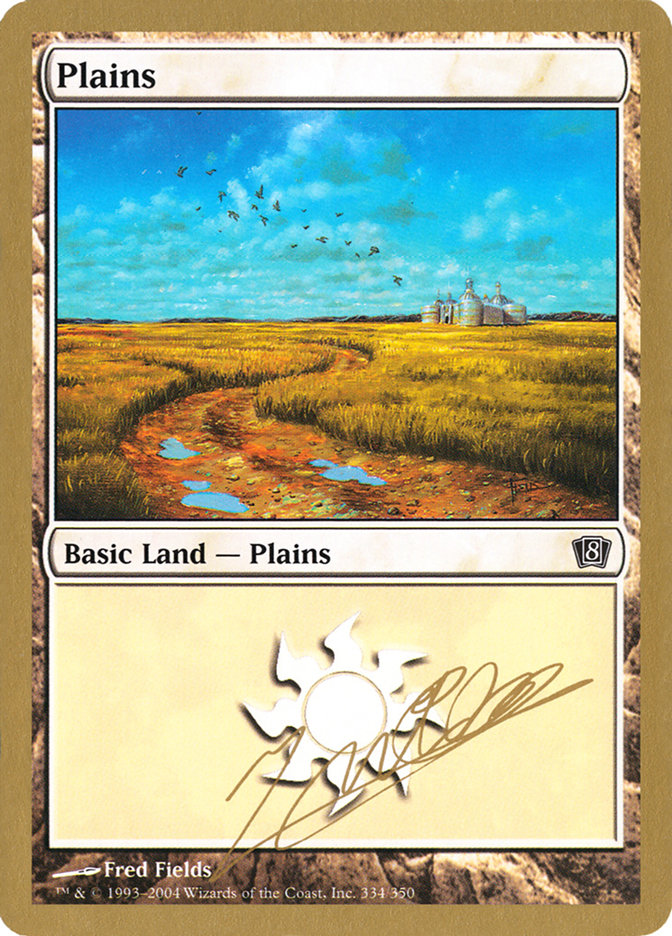 Plains (jn334) (Julien Nuijten) [World Championship Decks 2004] - The Mythic Store | 24h Order Processing