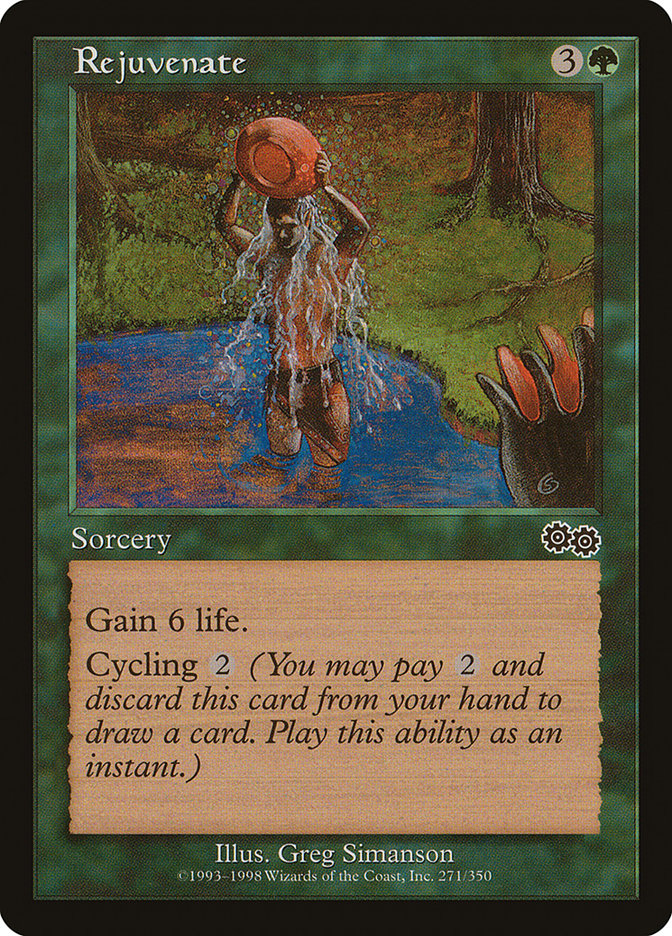 Rejuvenate [Urza's Saga] - The Mythic Store | 24h Order Processing