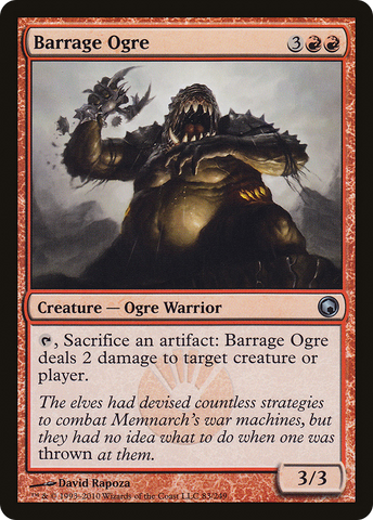 Barrage Ogre [Scars of Mirrodin] - The Mythic Store | 24h Order Processing